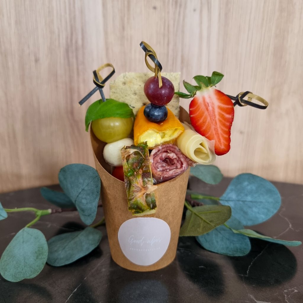 Good vibes: Businesscatering Snack Cup